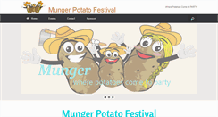 Desktop Screenshot of mungerpotatofest.com